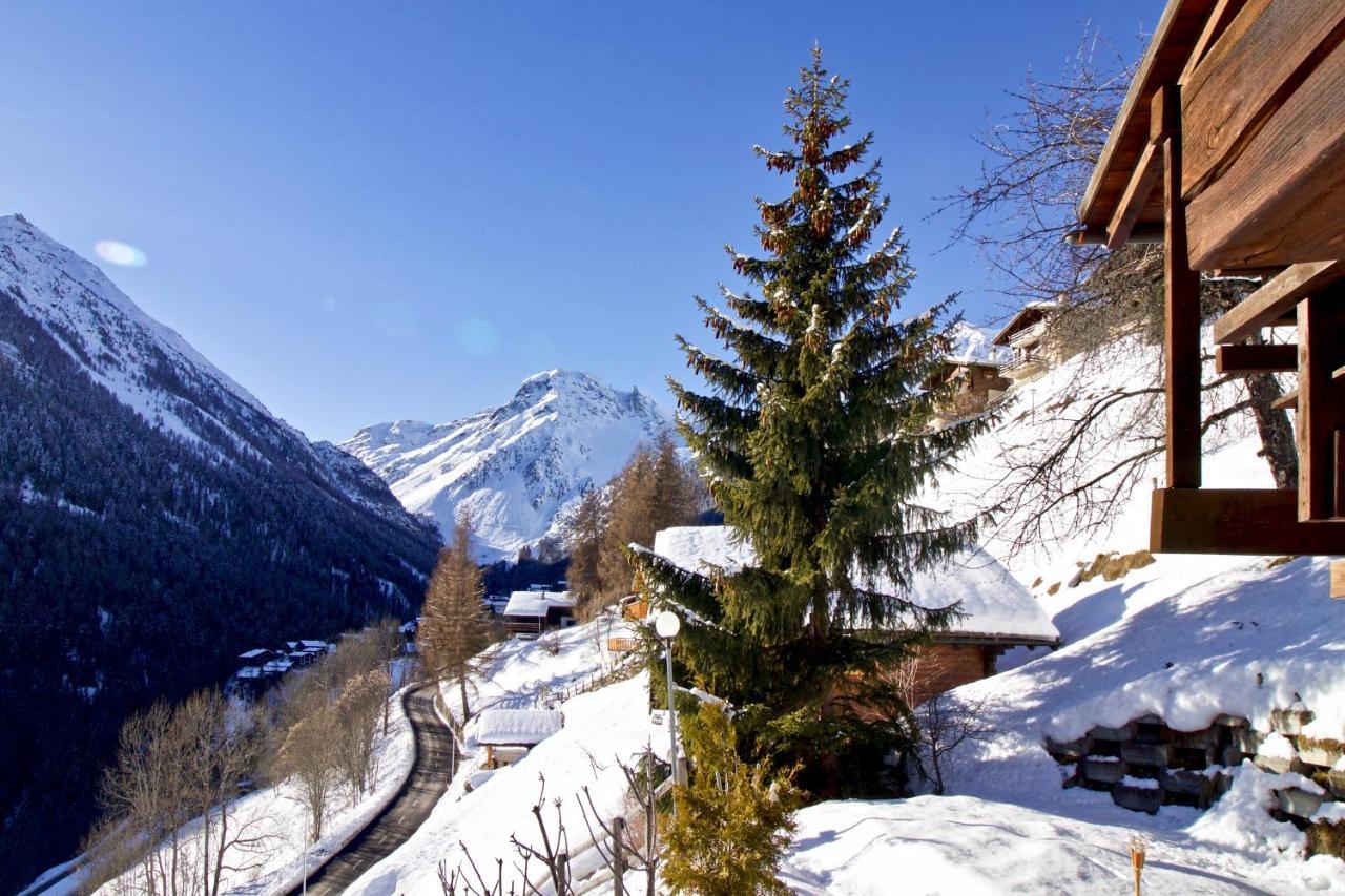 Chalet Abraxas With Astonishing View - Grimentz Villa Exterior foto